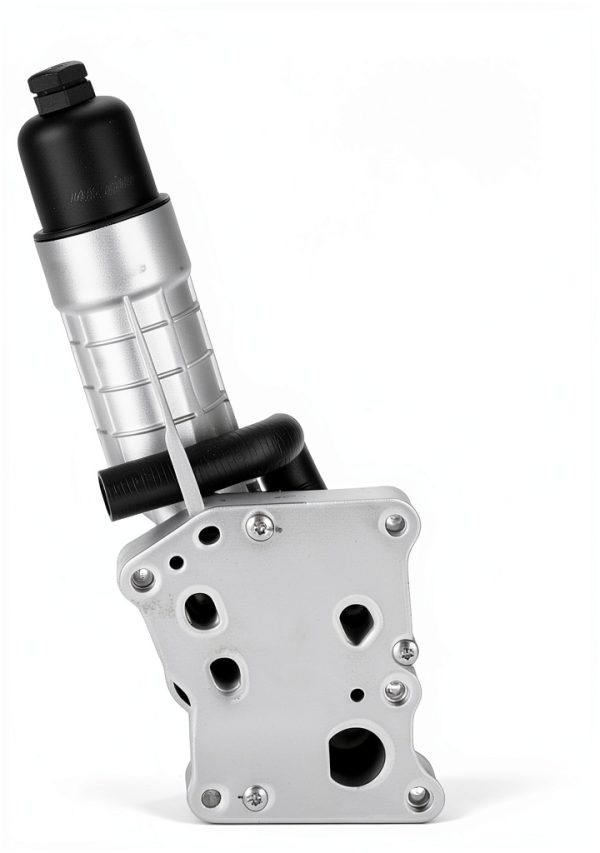 Mercedes Oil Cooler Housing YOLLKY Aluminum-4