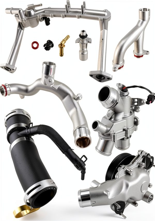 Jaguar Land Rover Engine Cooler WMJNH Aluminum-0
