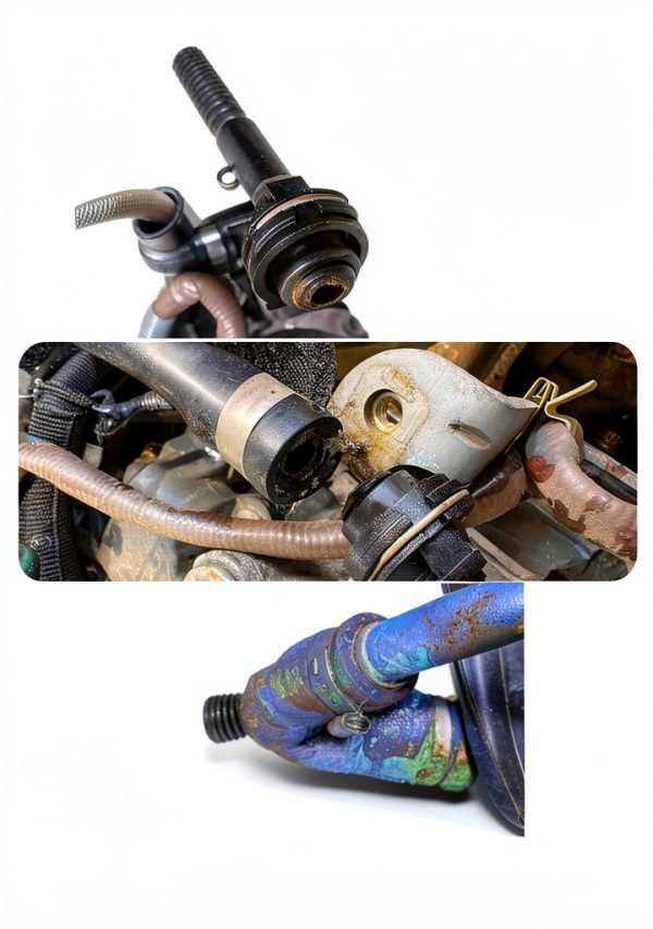 Mercedes-Benz G63 AMG Cooling Water Pipe Flange HUQUZN-5