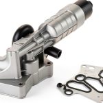 Mercedes Oil Cooler Housing YOLLKY Aluminum-0