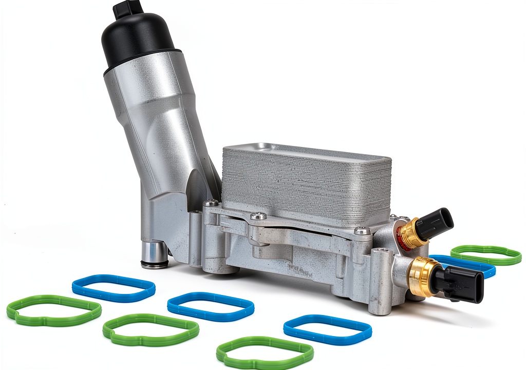 WEILEITE Aluminum Engine Oil Cooler