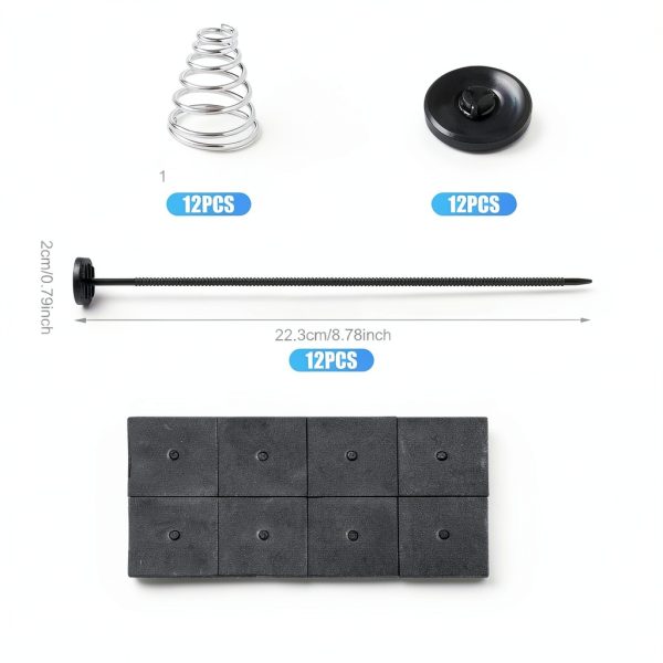 Car Fan Mounting Kit Gosknor Stainless Steel-1