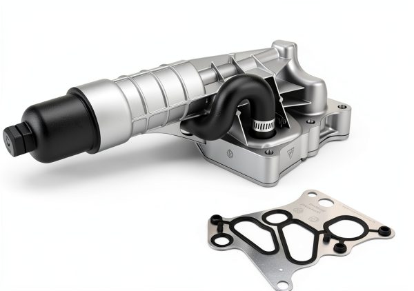 Mercedes Oil Cooler Housing YOLLKY Aluminum-2