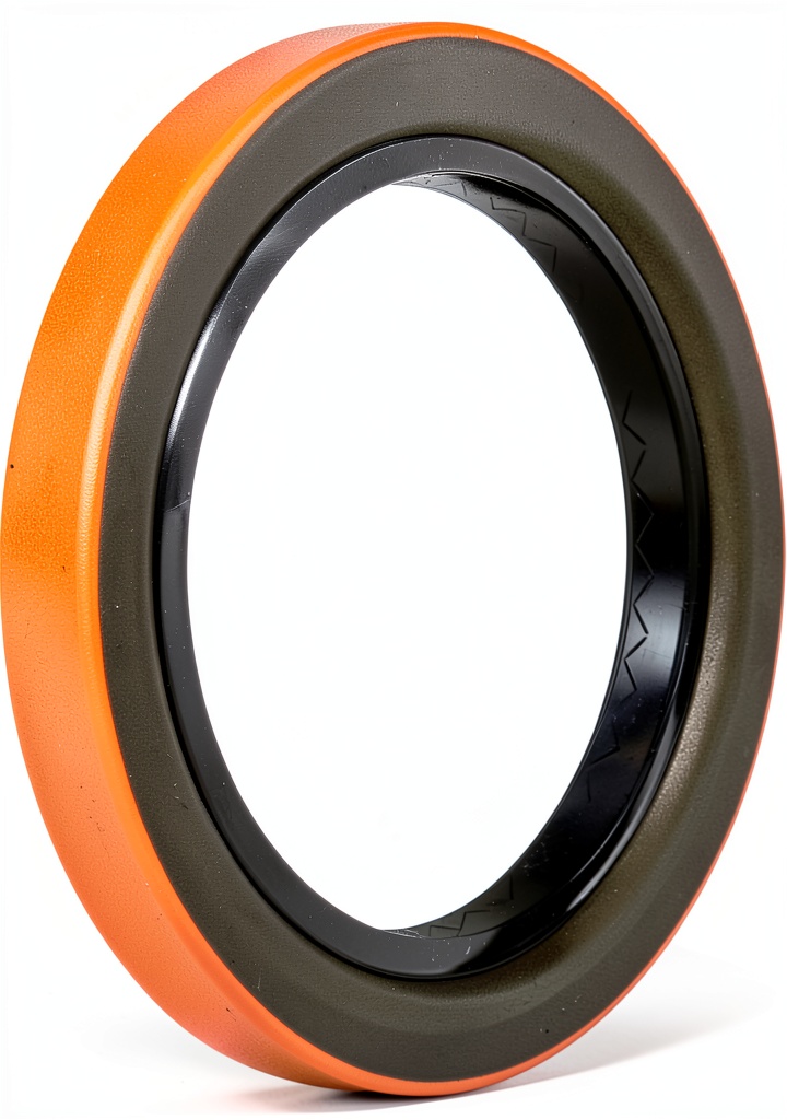 Timken timing cover seal installed on an engine block