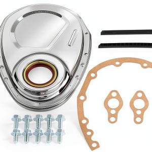 Timing Chain Cover Gasket Seal Bolts Kit QBselecar Chevy Small Block-0